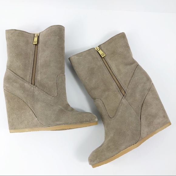 coach wedge boots